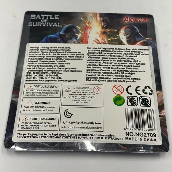 Marvel Avengers Mini figures Thanos Vision Falcon Scarlet Witch Captain America - Picture 5 of 5